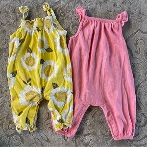 Carters 3 month romper jumpsuit bundle